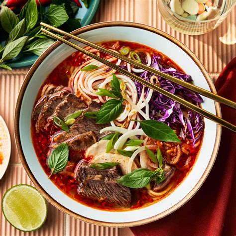 The soup, despite not being beef-broth based, still had a delicious flavor. . Bun bo hue near me